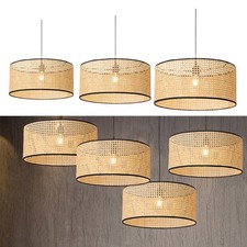 Bambou Lanterne Pendentif