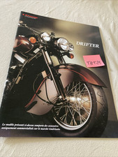 Kawasaki moto Drifter VN800 VN1500 VN 800 1500 prospectus catalogue