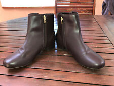 jolies bottines zippées cuir