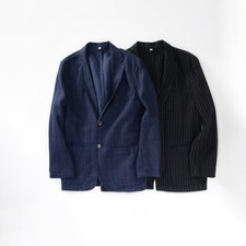 Hommes Lin Costume Blazer
