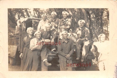 Soldats allemands camion - au,