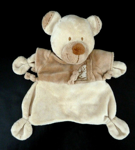 Doudou plat nicotoy ours - 56.,