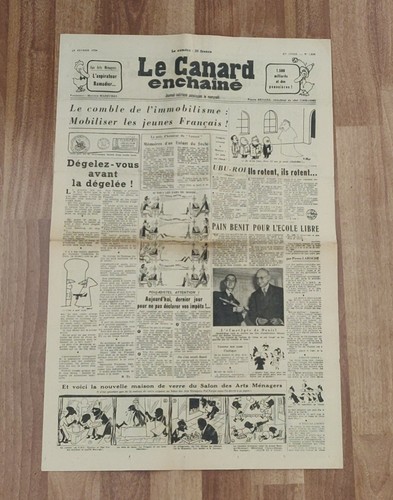 Canard enchaîné 1845 - le, n°1845