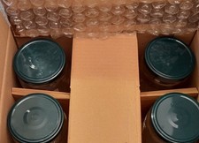 Lot de 6 bocaux en verre 720 ml adapté pour les conserves maison et vrac