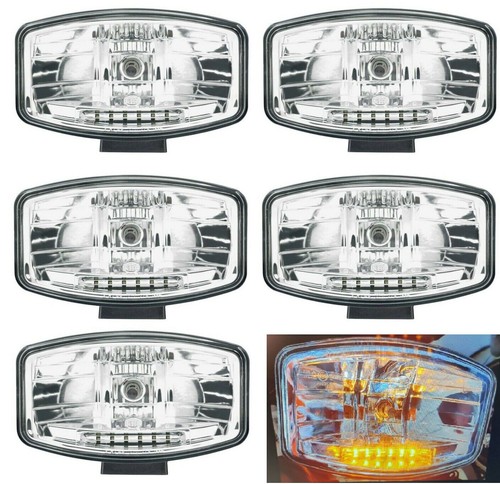 Feux halogènes led orange - 6,