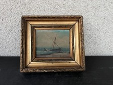 Petit tableau ancien - Marine