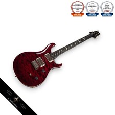 PRS CE 24 Shimamura Custom Quilt Guitar Black Cherry Quilt Maple Top