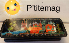 Boite  Russe en Laque Peinte