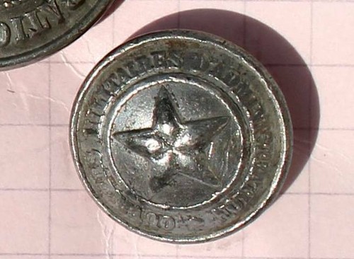 Uniform button military - button,