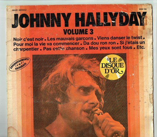 33t johnny hallyday vinyle - hallyday,