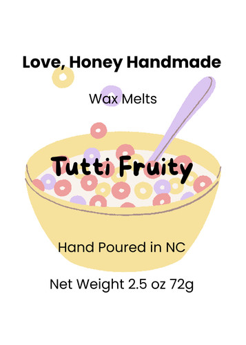 Tutti frutti wax melts - melts,