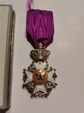 Médaille Belgique Chevalier De L'ordre de Leopold à Titre Civil