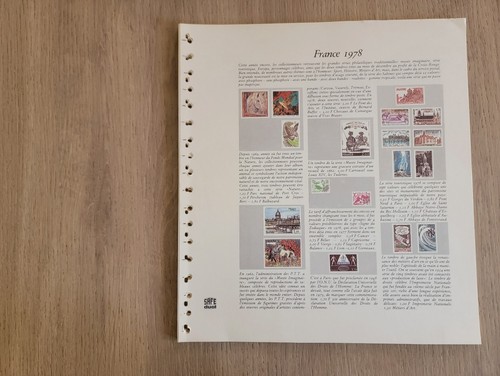 Plaquette couleur 1978 1987 - 1978, à