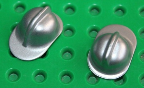 Casque lego metallic silver - metallic,