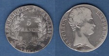 5 Francs Napoléon Empereur 1807 B Rouen TB Napoléon Ier - Ier Empire, 1804–181
