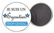 Magnet badge je suis un