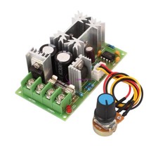 Universal 20A DC10-60V PWM HHO RC Motor Speed Regulator Controller Switch 25KHz