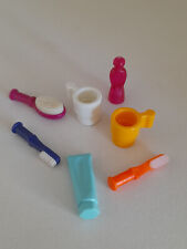 Playmobil lot d'accessoires pour salle de bain maison moderne toilette city life