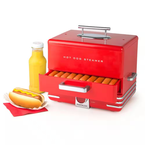 Nostalgia red hot - red, dog
