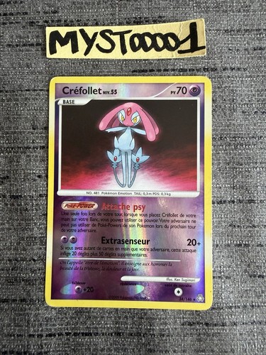 Carte pokémon créfollet - carte,