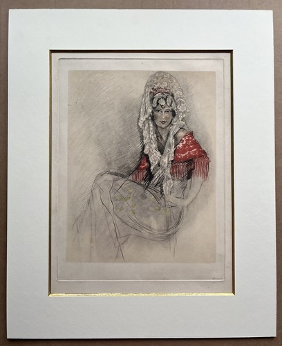 Gravure art déco edouard - gravure,