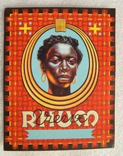 ancienne ETIQUETTE RHUM VIEUX   - imprimeur Wetterwald frères à Bordeaux