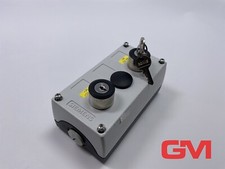 Siemens Boîtier 3SB3803-0AA3 Enceinte 3SB3 2 Interrupteur à Clé Befehlstellen