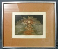 Gravure couleur Colette