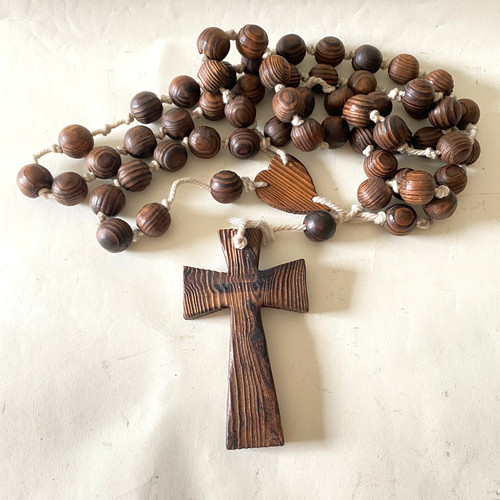 Ancien grand chapelet rosaire - ancien,