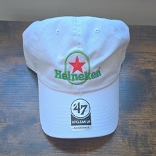 Heineken White Adjustable Hat