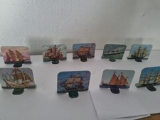 Lot De 10 Plaques En Métal Publicitaire Huilor-dulcine