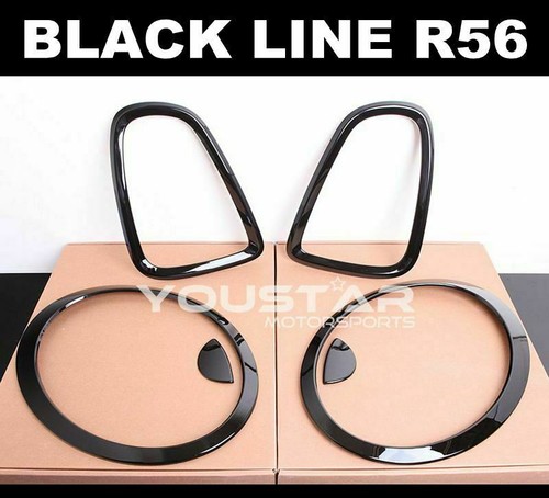 Deluxe gloss black headlight - gloss,