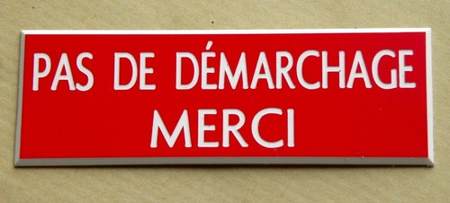 Plaque gravée pas - plaque, "pas