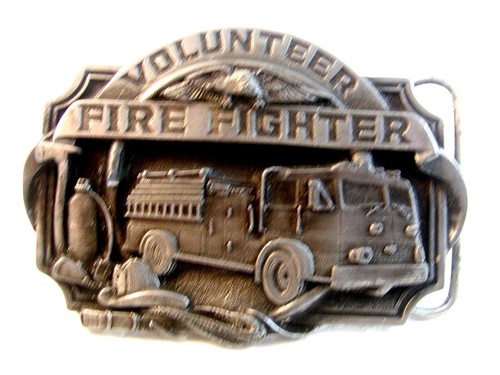 Vintage volunteer fire fighter - volunteer,