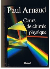 Cours de chimie physique -