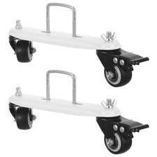  2 Pcs Roulettes De Radiateur Remplacement Pivotantes Pour Rempli D'huile