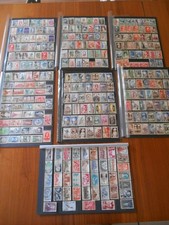 LOT DE TIMBRES ANCIENS OBLITERES