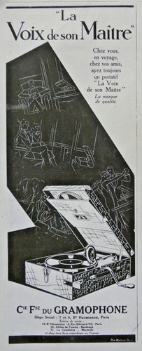 Publicité presse 1928 - publicitÉ, de