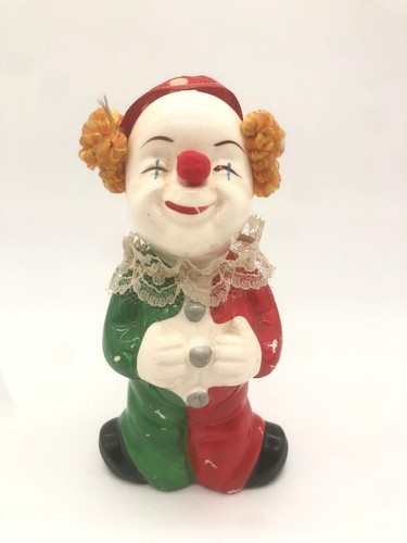 Jolie tirelire ancienne clown