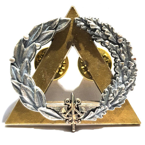 Insigne métallique brevet - insigne,