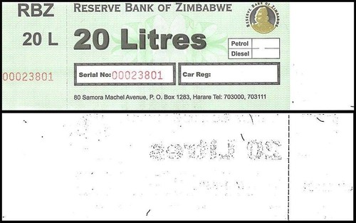 Zimbabwe liters - zimbabwe,