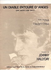 partition JOHNNY HALLYDAY  : un diable entouré d'anges