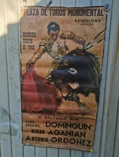 Ancienne Affiche De Corrida Espagnole / Réf A658