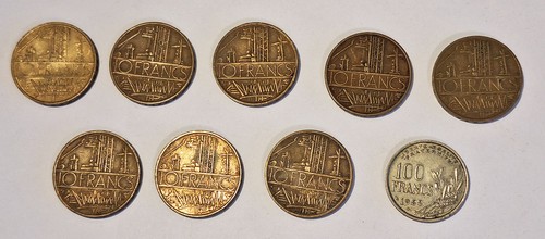 Lot pièces monnaie - pièces,