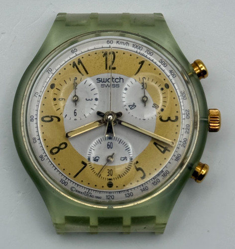 Vintage swatch montre chrono - vintage,