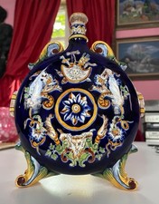 Gourde Vénitienne faïence de Gien rare édition du Musée de la Faïencerie de Gien