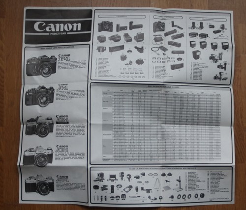 Depliant catalogue canon - catalogue,