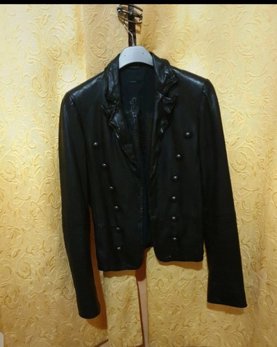 Blouson ikks cuir agneau - blouson,