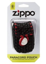 ZIPPO ★ BLACK PARACORD POUCH