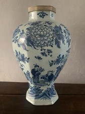 Vase ancien Delft (?) monté en lampe